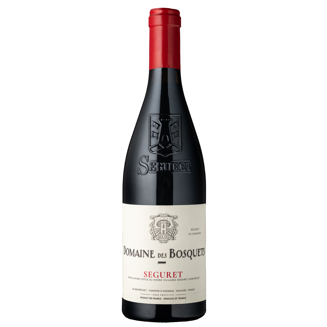 Domaine des Bosquets, `Séguret` Côtes-du-Rhône Villages, 6x75cl
