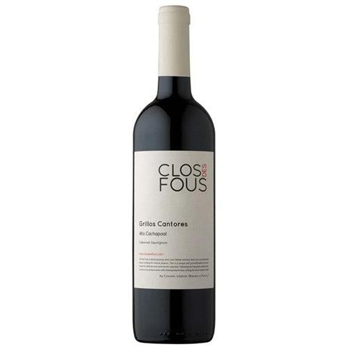 Clos des Fous, `Grillos Cantores` Alto Cachapoal Cabernet Sauvignon, 6x75cl
