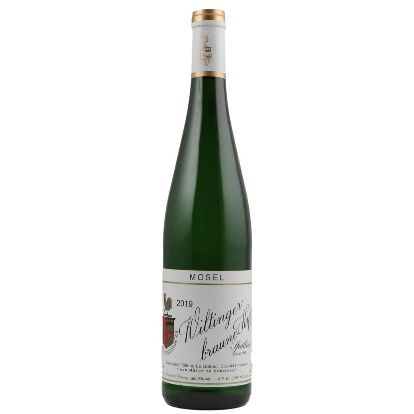 Egon Müller, Wiltinger Braune Kupp Spätlese Riesling, 6x75cl