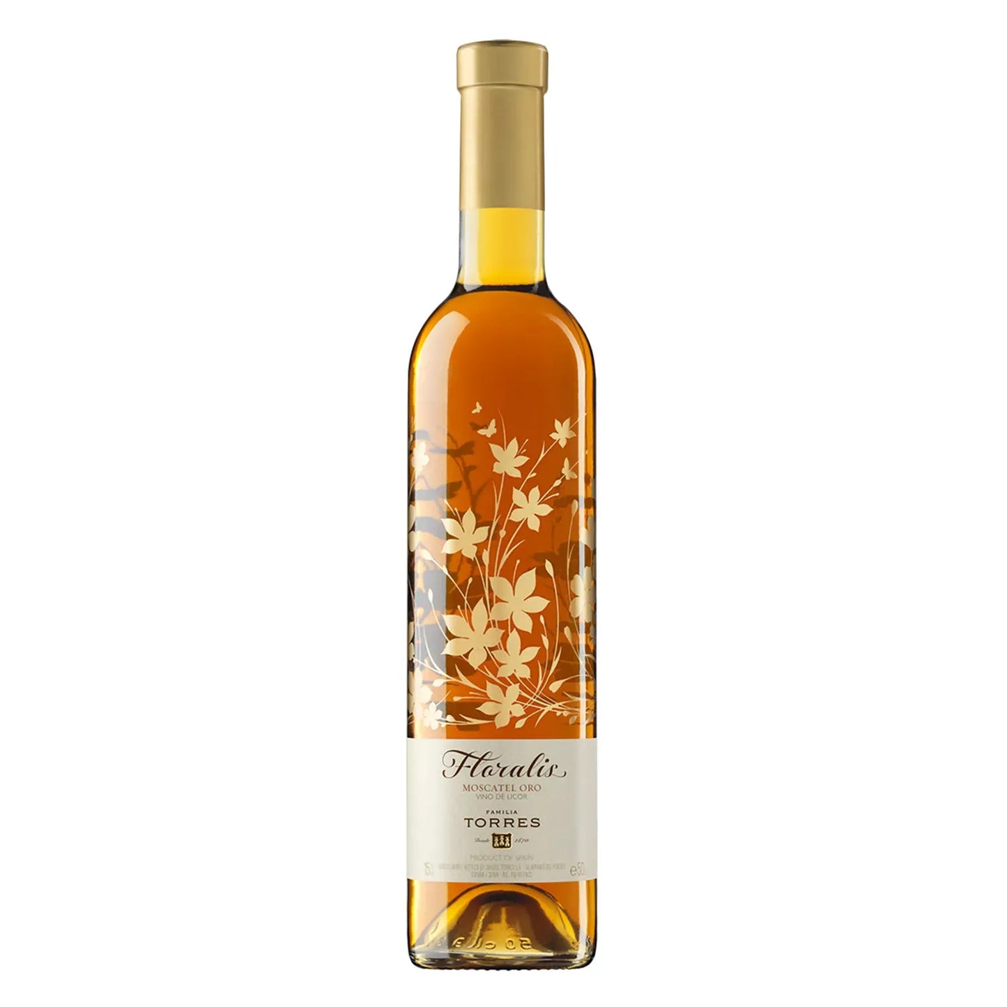Torres Floralis Moscatel Oro, 6x50cl