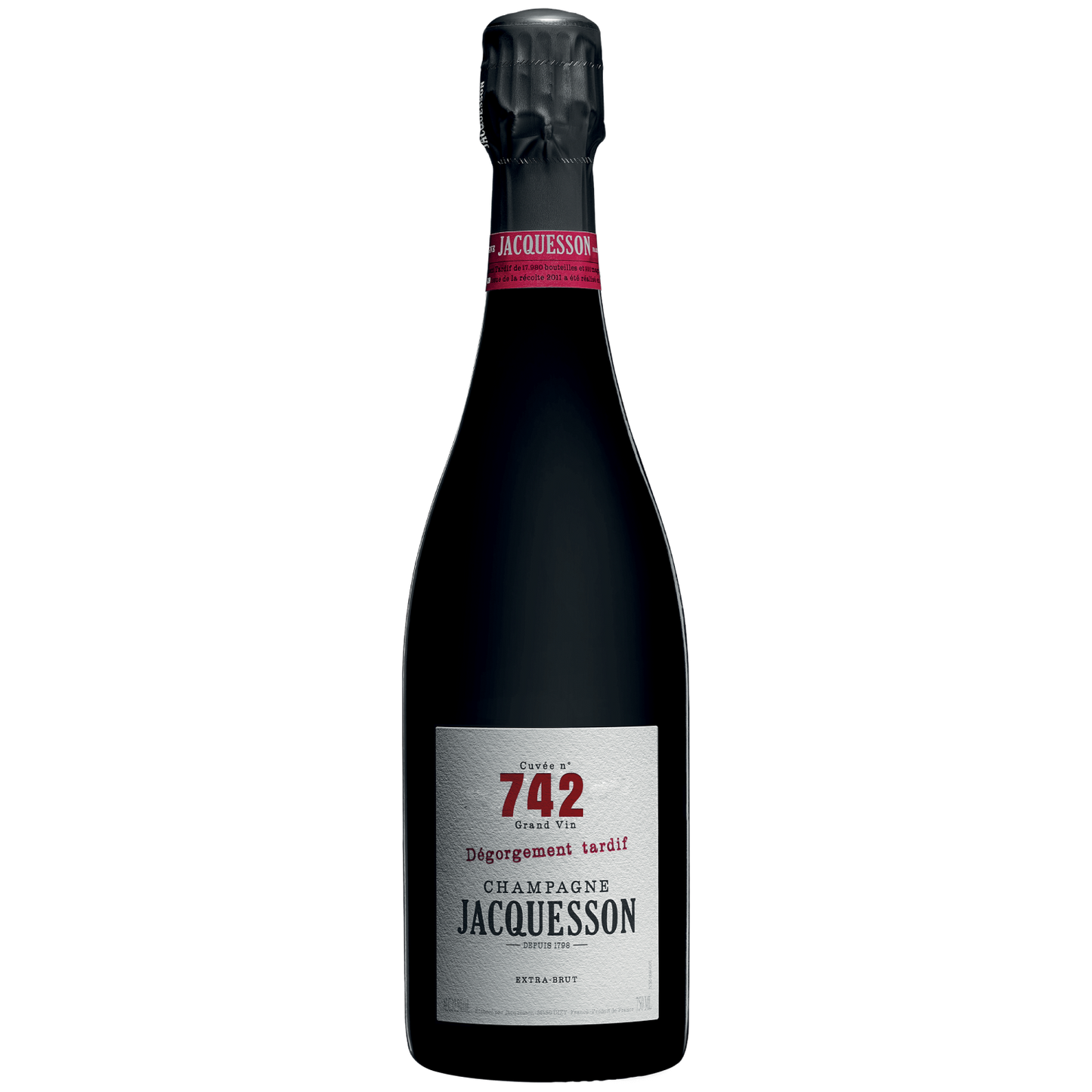 CHAMPAGNE JACQUESSON, Cuvée 742, DT, Brut, 75cl