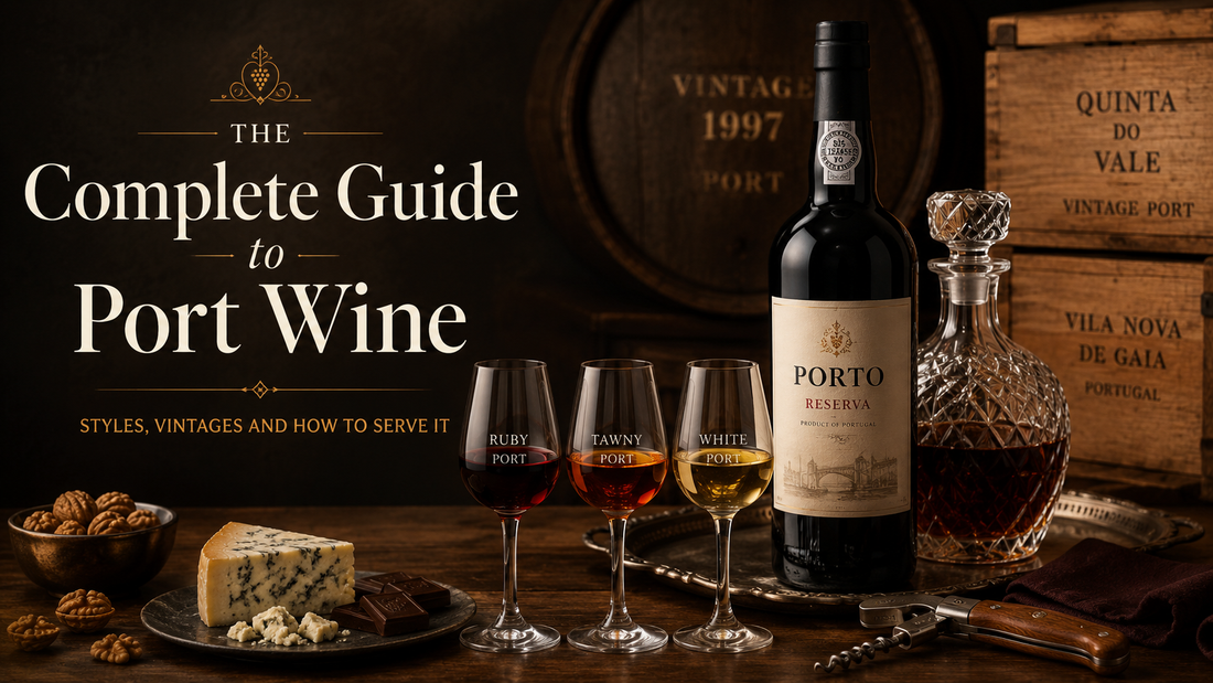 The Complete Guide to Port Wine: Styles, Vintages and How to Serve It