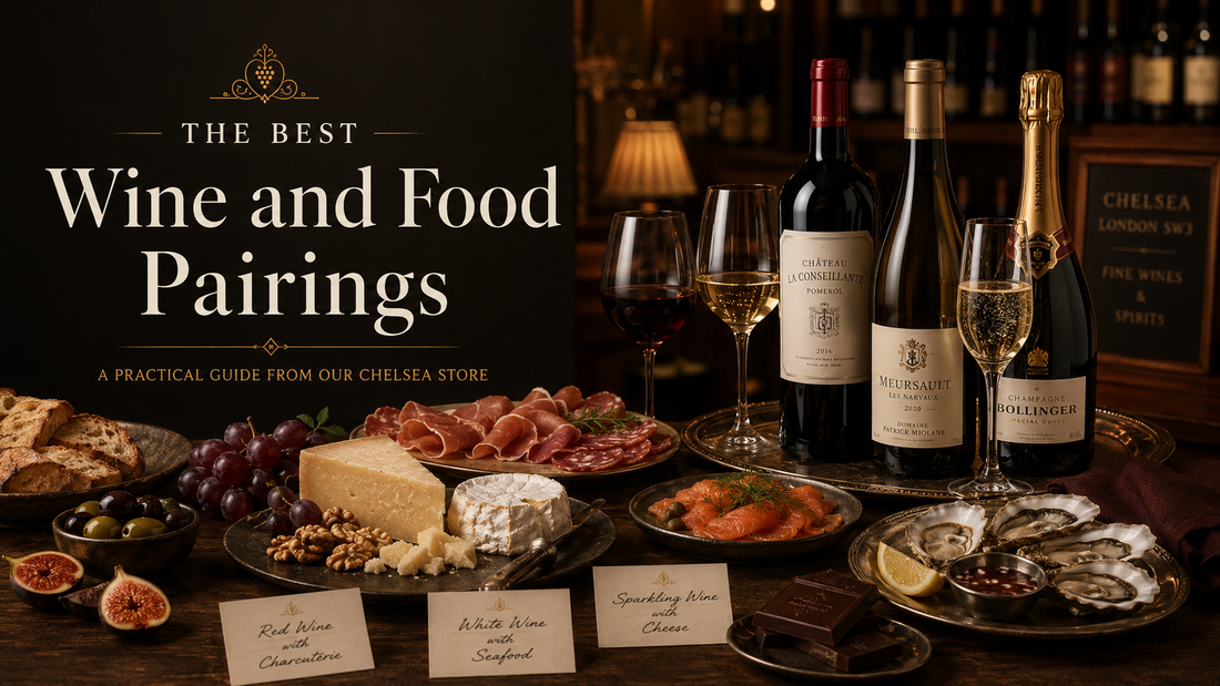 The Best Wine and Food Pairings: A Practical Guide from Our Chelsea Store