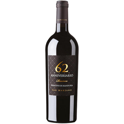 Cantine San Marzano 62 Anniversario Reserva, 6x75cl